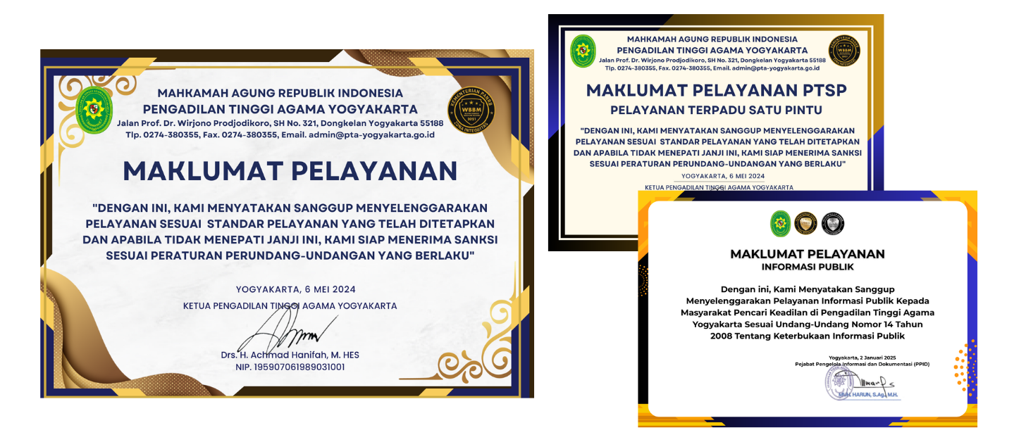 Maklumat Pelayanan